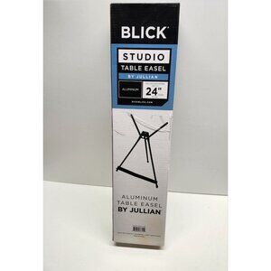 NIB Table Easel Blick Studio by Jullian Expandable Adjustable Aluminum Black